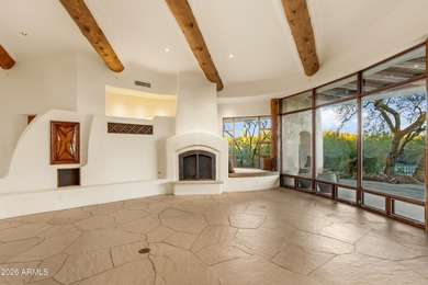 An extraordinary expression of authentic desert design, this on The Boulders Resort Golf Club in Arizona - for sale on GolfHomes.com, golf home, golf lot