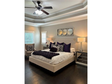 Must see, stunning custom home cradled in the sought after gated on Manor Golf and Country Club in Georgia - for sale on GolfHomes.com, golf home, golf lot