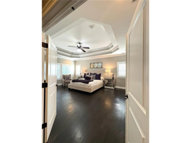 Must see, stunning custom home cradled in the sought after gated on Manor Golf and Country Club in Georgia - for sale on GolfHomes.com, golf home, golf lot