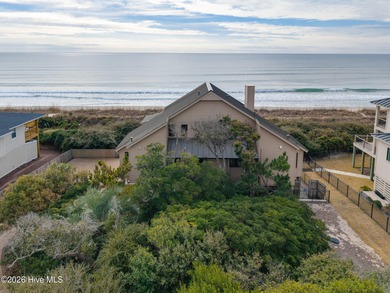 Charming 4-bedroom oceanfront cottage in Pine Knoll Shores on The Country Club of the Crystal Coast in North Carolina - for sale on GolfHomes.com, golf home, golf lot