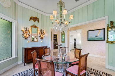 The home of an acclaimed interior designer, this impeccably on The Loxahatchee Club in Florida - for sale on GolfHomes.com, golf home, golf lot