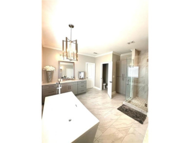 Must see, stunning custom home cradled in the sought after gated on Manor Golf and Country Club in Georgia - for sale on GolfHomes.com, golf home, golf lot