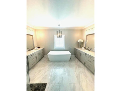 Must see, stunning custom home cradled in the sought after gated on Manor Golf and Country Club in Georgia - for sale on GolfHomes.com, golf home, golf lot