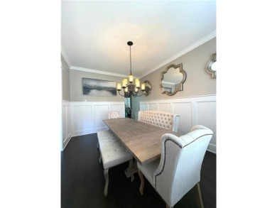 Must see, stunning custom home cradled in the sought after gated on Manor Golf and Country Club in Georgia - for sale on GolfHomes.com, golf home, golf lot