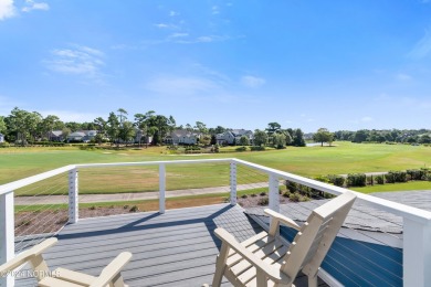 This golf front home on the 7th hole of Cate built in 2019 on Members Club At St. James Plantation in North Carolina - for sale on GolfHomes.com, golf home, golf lot