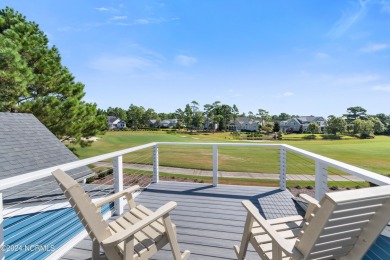 This golf front home on the 7th hole of Cate built in 2019 on Members Club At St. James Plantation in North Carolina - for sale on GolfHomes.com, golf home, golf lot