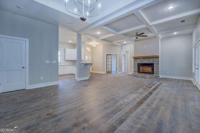 Ranch home with 3 bedroom/2 bath and bonus to be built on a Golf on Turtle Cove Golf Course in Georgia - for sale on GolfHomes.com, golf home, golf lot