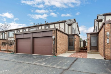 Lovely end unit ranch with views of the pond and pier in this on St. Clair Shores Country Club in Michigan - for sale on GolfHomes.com, golf home, golf lot