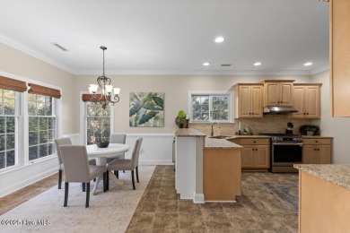 Welcome a stunning 3,185 sq ft custom-built, brick home on a on Olde Point Golf and Country Club in North Carolina - for sale on GolfHomes.com, golf home, golf lot