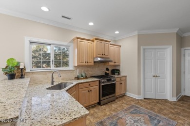 Welcome a stunning 3,185 sq ft custom-built, brick home on a on Olde Point Golf and Country Club in North Carolina - for sale on GolfHomes.com, golf home, golf lot