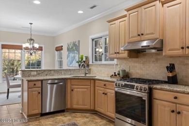 Welcome a stunning 3,185 sq ft custom-built, brick home on a on Olde Point Golf and Country Club in North Carolina - for sale on GolfHomes.com, golf home, golf lot