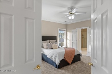 Welcome a stunning 3,185 sq ft custom-built, brick home on a on Olde Point Golf and Country Club in North Carolina - for sale on GolfHomes.com, golf home, golf lot