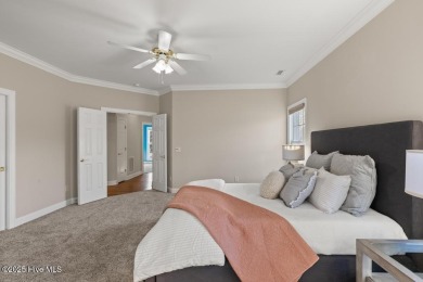 Welcome a stunning 3,185 sq ft custom-built, brick home on a on Olde Point Golf and Country Club in North Carolina - for sale on GolfHomes.com, golf home, golf lot