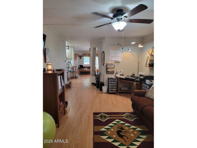 REDUCED! This is a lovely furnished 2 bedroom 2 bath home with on 3 Parks Fairways in Arizona - for sale on GolfHomes.com, golf home, golf lot