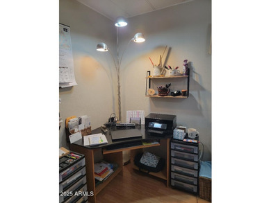 REDUCED! This is a lovely furnished 2 bedroom 2 bath home with on 3 Parks Fairways in Arizona - for sale on GolfHomes.com, golf home, golf lot