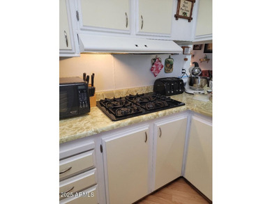 REDUCED! This is a lovely furnished 2 bedroom 2 bath home with on 3 Parks Fairways in Arizona - for sale on GolfHomes.com, golf home, golf lot