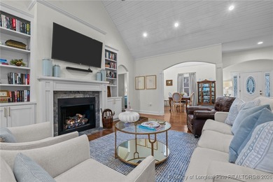 Golf-front elegance meets resort-style living in this on Deercroft Golf and Country Club in North Carolina - for sale on GolfHomes.com, golf home, golf lot