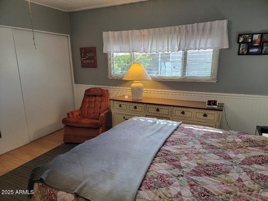 REDUCED! This is a lovely furnished 2 bedroom 2 bath home with on 3 Parks Fairways in Arizona - for sale on GolfHomes.com, golf home, golf lot