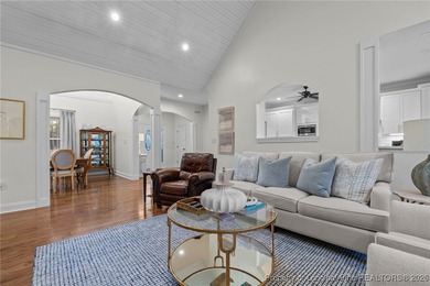 Golf-front elegance meets resort-style living in this on Deercroft Golf and Country Club in North Carolina - for sale on GolfHomes.com, golf home, golf lot