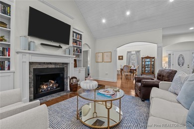 Golf-front elegance meets resort-style living in this on Deercroft Golf and Country Club in North Carolina - for sale on GolfHomes.com, golf home, golf lot