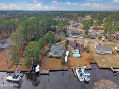 Waterfront living at its finest! This beautiful home offers on River Bend Golf and Country Club in North Carolina - for sale on GolfHomes.com, golf home, golf lot