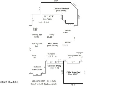 Waterfront living at its finest! This beautiful home offers on River Bend Golf and Country Club in North Carolina - for sale on GolfHomes.com, golf home, golf lot