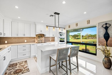 Beautifully reimagined 2-bedroom plus den residence, ideally on Quail Ridge Golf Course and Country Club in Florida - for sale on GolfHomes.com, golf home, golf lot