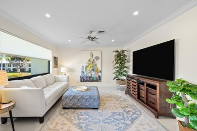 Beautifully reimagined 2-bedroom plus den residence, ideally on Quail Ridge Golf Course and Country Club in Florida - for sale on GolfHomes.com, golf home, golf lot