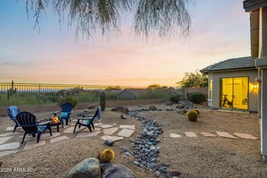 Move-in ready single level home with NO STEPS at The Overlook at on Sanctuary Golf Course At WestWorld in Arizona - for sale on GolfHomes.com, golf home, golf lot