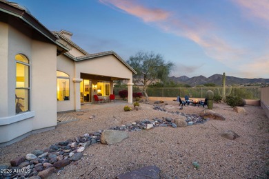 Move-in ready single level home with NO STEPS at The Overlook at on Sanctuary Golf Course At WestWorld in Arizona - for sale on GolfHomes.com, golf home, golf lot
