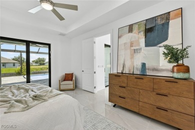 Move-in ready! This brand-new 3 bedroom, 3 bath + den pool home on Royal Tee Country Club in Florida - for sale on GolfHomes.com, golf home, golf lot