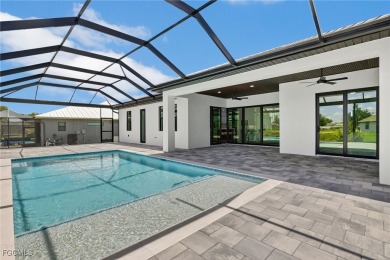 Move-in ready! This brand-new 3 bedroom, 3 bath + den pool home on Royal Tee Country Club in Florida - for sale on GolfHomes.com, golf home, golf lot
