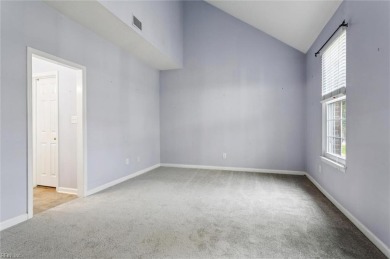 1st Floor Primary Bedroom Suite w/ Quartz & Low-Step Shower on Kiln Creek Golf and Country Club in Virginia - for sale on GolfHomes.com, golf home, golf lot