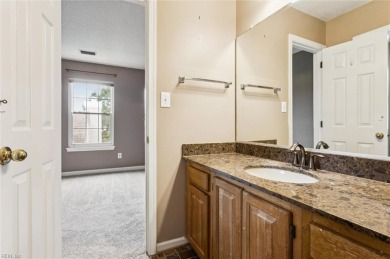 1st Floor Primary Bedroom Suite w/ Quartz & Low-Step Shower on Kiln Creek Golf and Country Club in Virginia - for sale on GolfHomes.com, golf home, golf lot