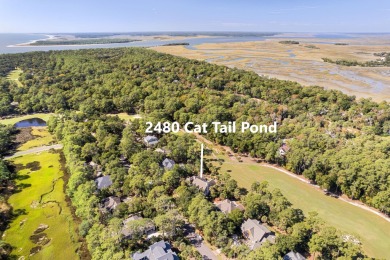 Perfectly situated on a half acre homesite on a picturesque on The Seabrook Island Club in South Carolina - for sale on GolfHomes.com, golf home, golf lot