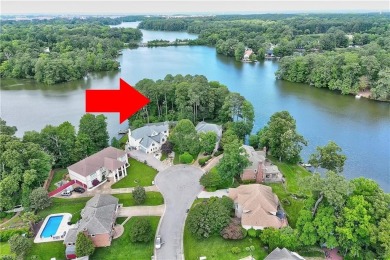 Amazing waterfront lot on a quiet peninsula at the end of a on Cypress Point Country Club in Virginia - for sale on GolfHomes.com, golf home, golf lot