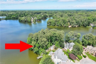 Amazing waterfront lot on a quiet peninsula at the end of a on Cypress Point Country Club in Virginia - for sale on GolfHomes.com, golf home, golf lot