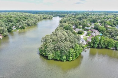 Amazing waterfront lot on a quiet peninsula at the end of a on Cypress Point Country Club in Virginia - for sale on GolfHomes.com, golf home, golf lot