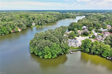 Amazing waterfront lot on a quiet peninsula at the end of a on Cypress Point Country Club in Virginia - for sale on GolfHomes.com, golf home, golf lot