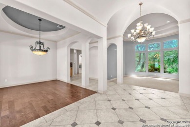 This STUNNING HOME will take your breath away! As you enter and on Canyon Springs Golf Club in Texas - for sale on GolfHomes.com, golf home, golf lot