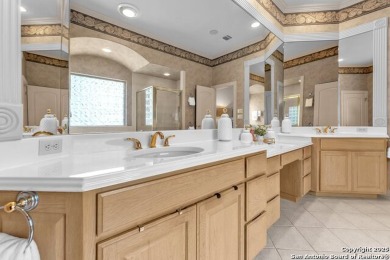 This STUNNING HOME will take your breath away! As you enter and on Canyon Springs Golf Club in Texas - for sale on GolfHomes.com, golf home, golf lot