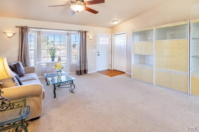 Move In ready classy home! Gracious floor plan and separates the on Desert Hawk At Pueblo West in Colorado - for sale on GolfHomes.com, golf home, golf lot