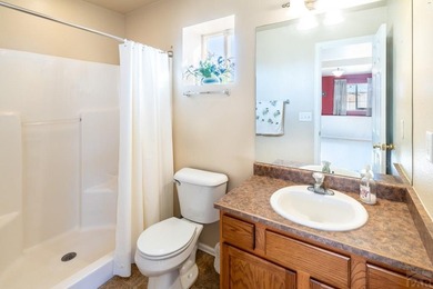 Move In ready classy home! Gracious floor plan and separates the on Desert Hawk At Pueblo West in Colorado - for sale on GolfHomes.com, golf home, golf lot