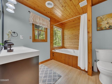 Stunning Mountain View Cabin in Gatlinburg's Coveted Cobbly Nob on Bent Creek Golf Course in Tennessee - for sale on GolfHomes.com, golf home, golf lot
