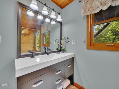 Stunning Mountain View Cabin in Gatlinburg's Coveted Cobbly Nob on Bent Creek Golf Course in Tennessee - for sale on GolfHomes.com, golf home, golf lot