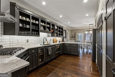 This Rustic Mountain Lodge is perfectly positioned on nearly a on Big Canoe Golf Club - Cherokee in Georgia - for sale on GolfHomes.com, golf home, golf lot