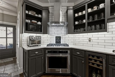 This Rustic Mountain Lodge is perfectly positioned on nearly a on Big Canoe Golf Club - Cherokee in Georgia - for sale on GolfHomes.com, golf home, golf lot