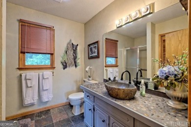 This original-owner home in Sky Valley, Georgia's highest and on  in North Carolina - for sale on GolfHomes.com, golf home, golf lot