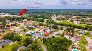 RARE AND DESIRABLE HANGAR HOME OFFERING IN THE EXCLUSIVE SPRUCE on Spruce Creek Golf Club in Florida - for sale on GolfHomes.com, golf home, golf lot