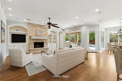 Beautifully designed with remarkable attention to detail, this on The Lakes at Castle Hill Golf Club in Texas - for sale on GolfHomes.com, golf home, golf lot